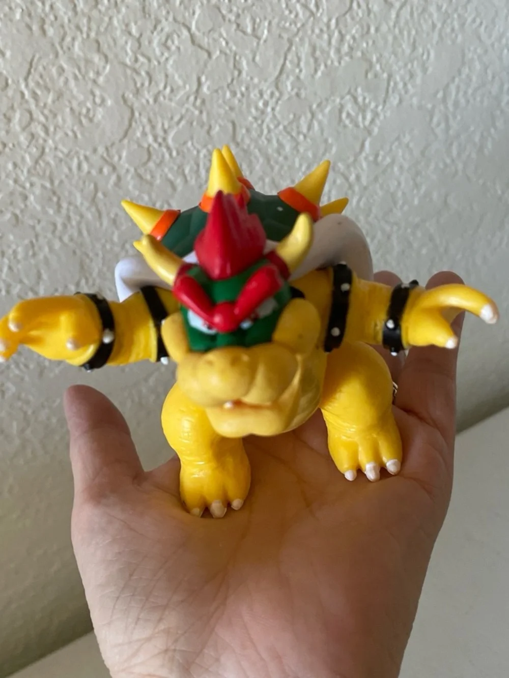 Mario kart Bowser figure.